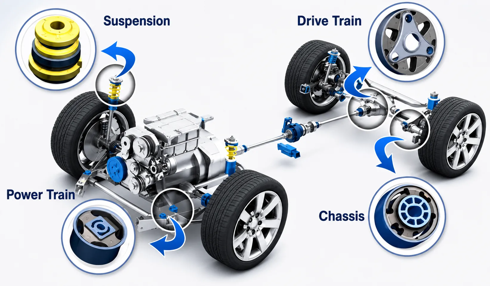 Automobile Chassis and Parts Diagram
